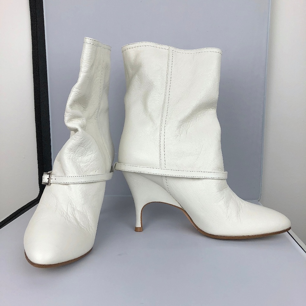 NWT Alchimia di Ballin Kara White Boots sz 39